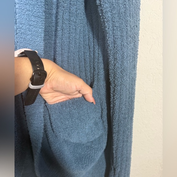 Softies Solid Rib Marshmallow Cocoon Cardigan Size Small - Picture 8 of 9